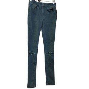 Sol Women's Black Super High Rise Curvy Jegging Skinny Jeans 5